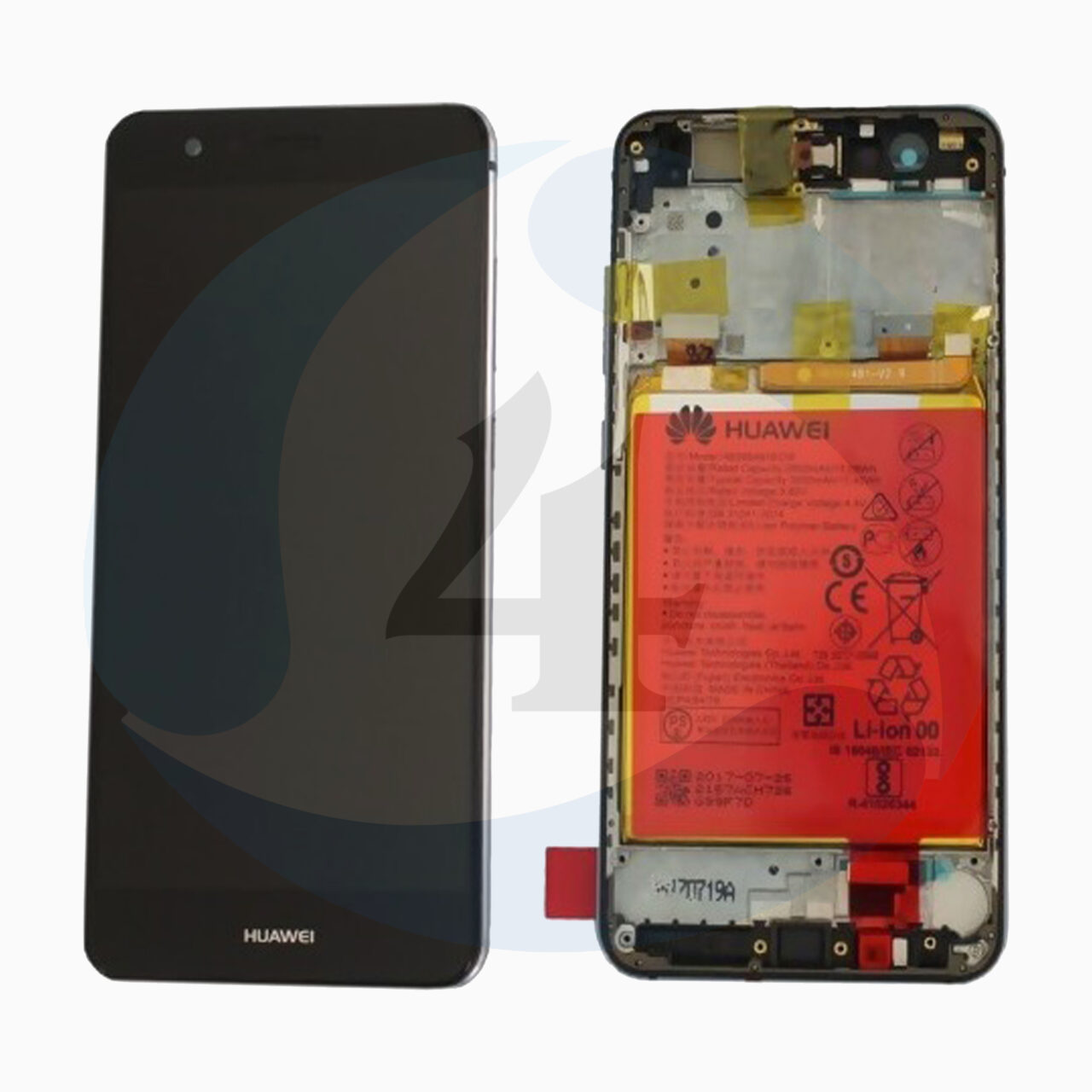 For Huawei Psmart service pack lcd scherm display black