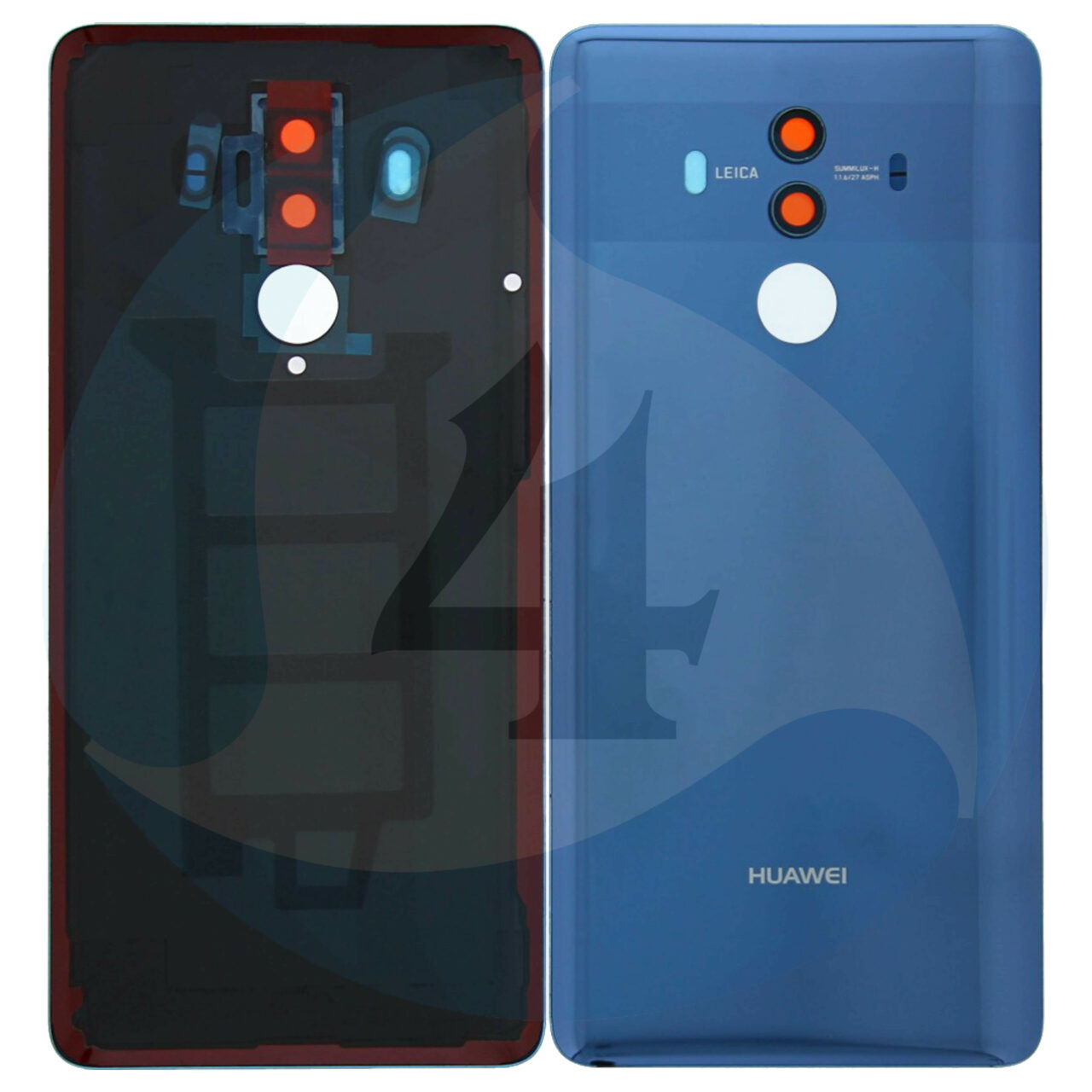 For huawei Mate 10 pro batterij cover backcover blue