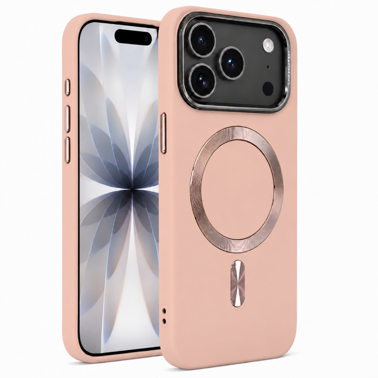 Glossy Case Magnetic Pink For i Phone Rectangle