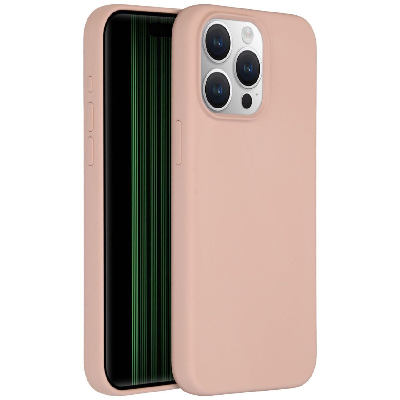 HQ Silicone Case Pink For i Phone 14 Pro Max