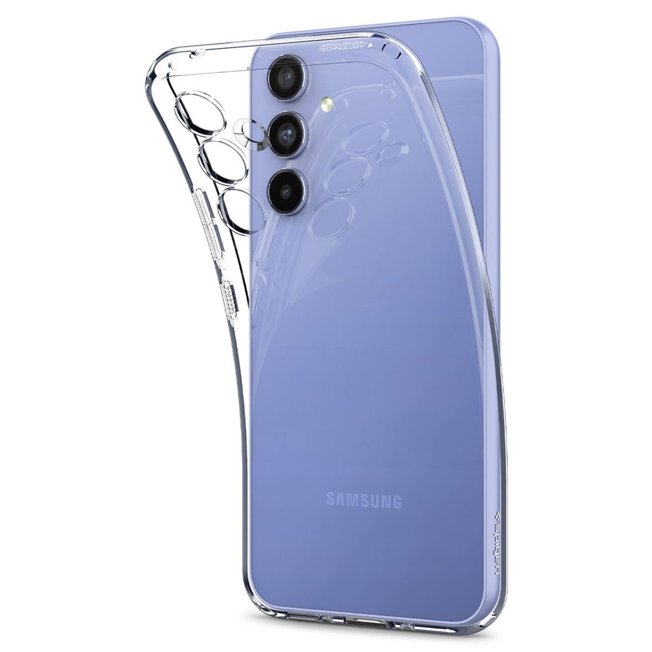 HQ Silicone Case Transparant For Samsung Galaxy A34 5 G