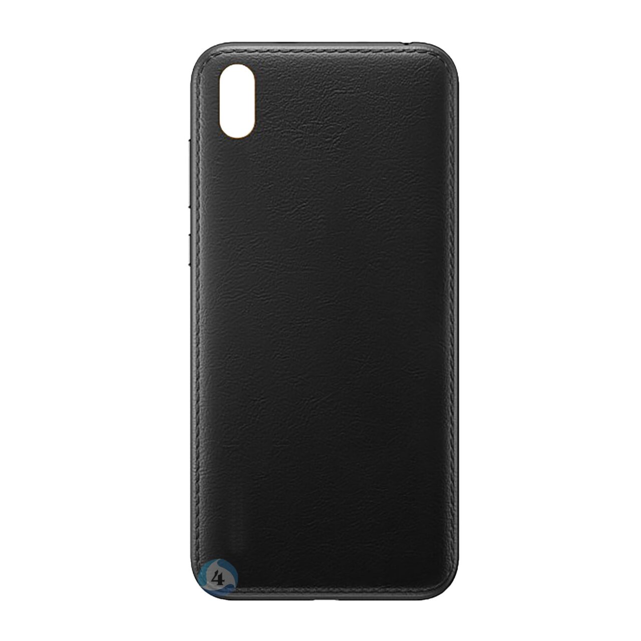 Huawei Y5 2019 backcover black leather