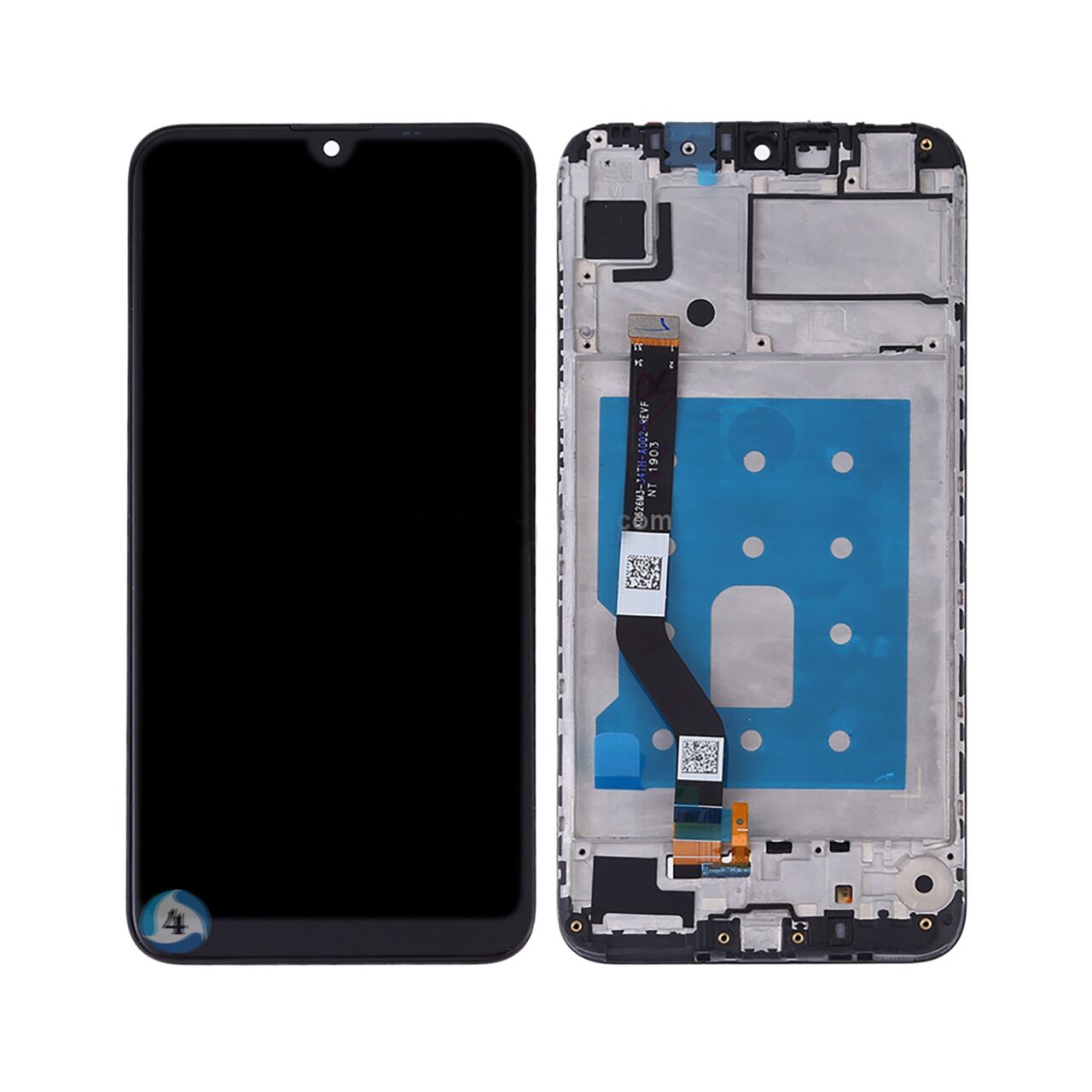 Huawei Y7 2019 LCD Touch Frame black