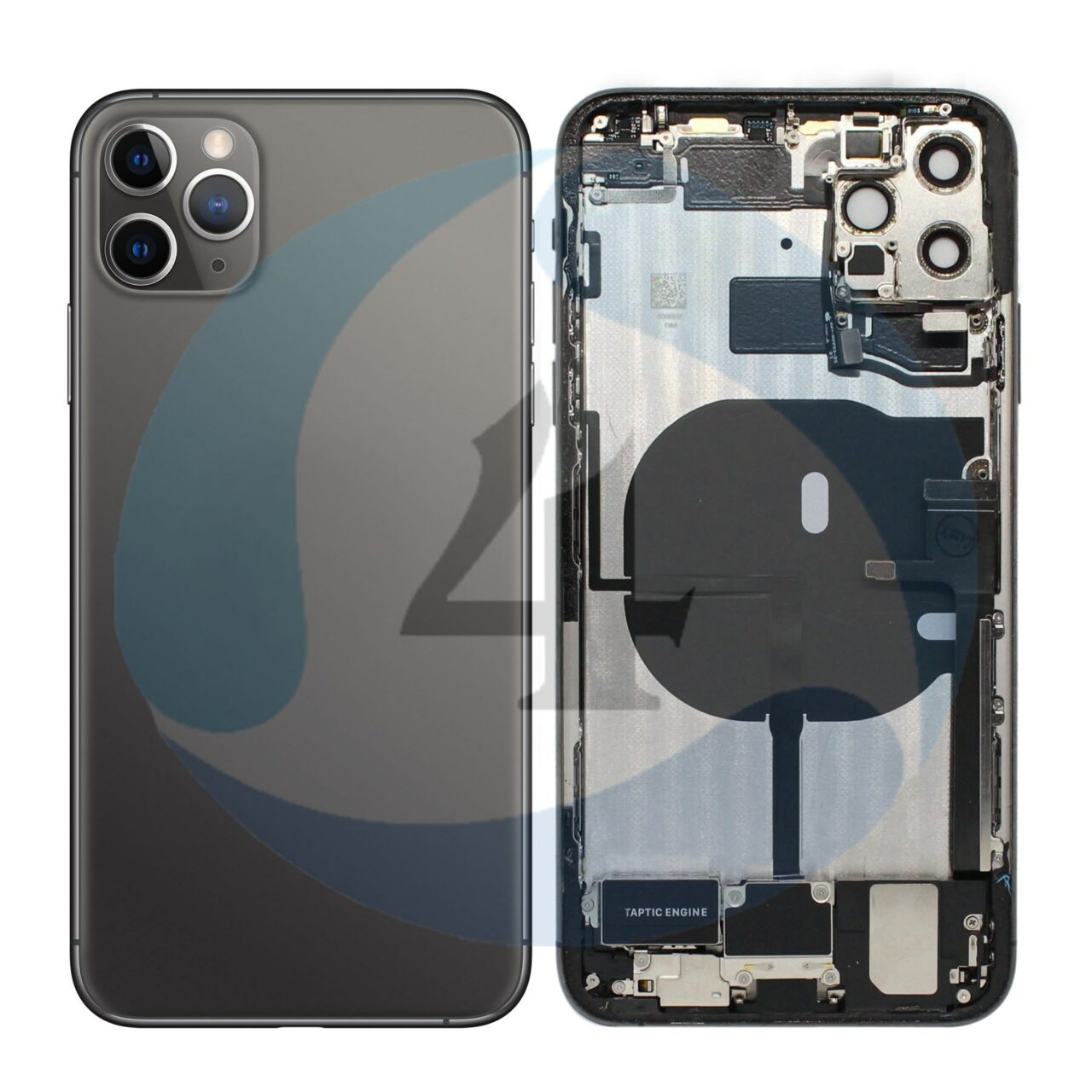 Iphone 11 Max Pro backcover housing Black
