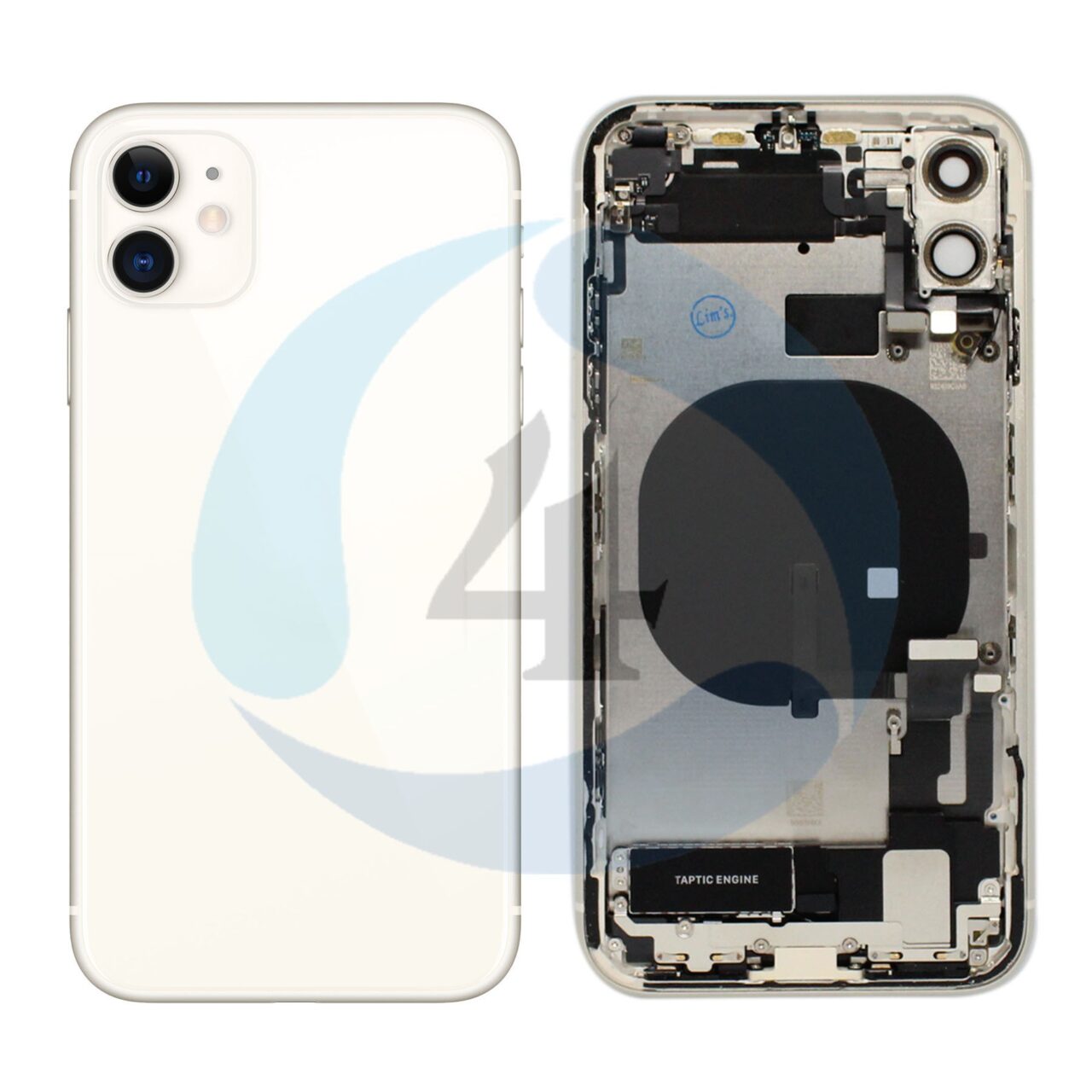 Iphone 11 backcover housing White