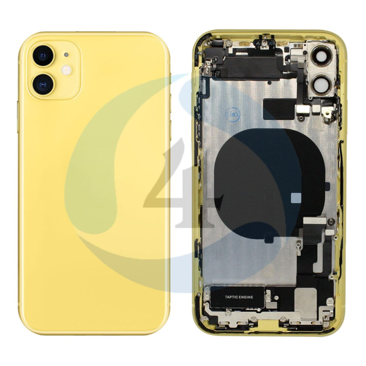 Iphone 11 backcover housing Yellow