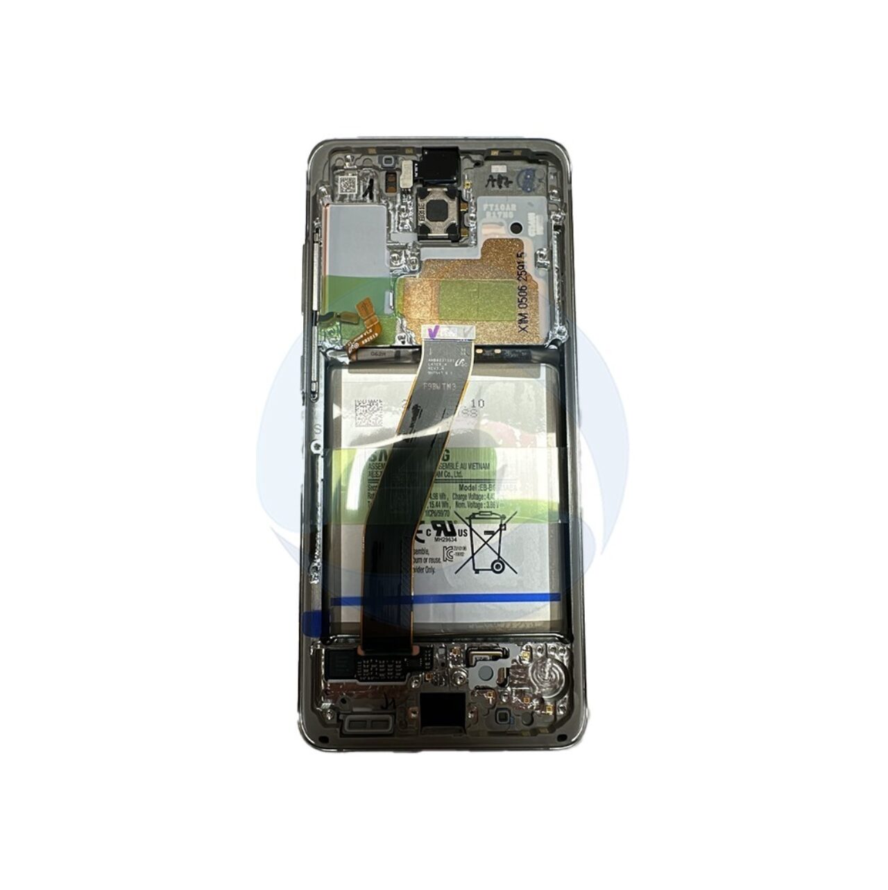 LCD Battery Service Pack White Samsung Galaxy S20