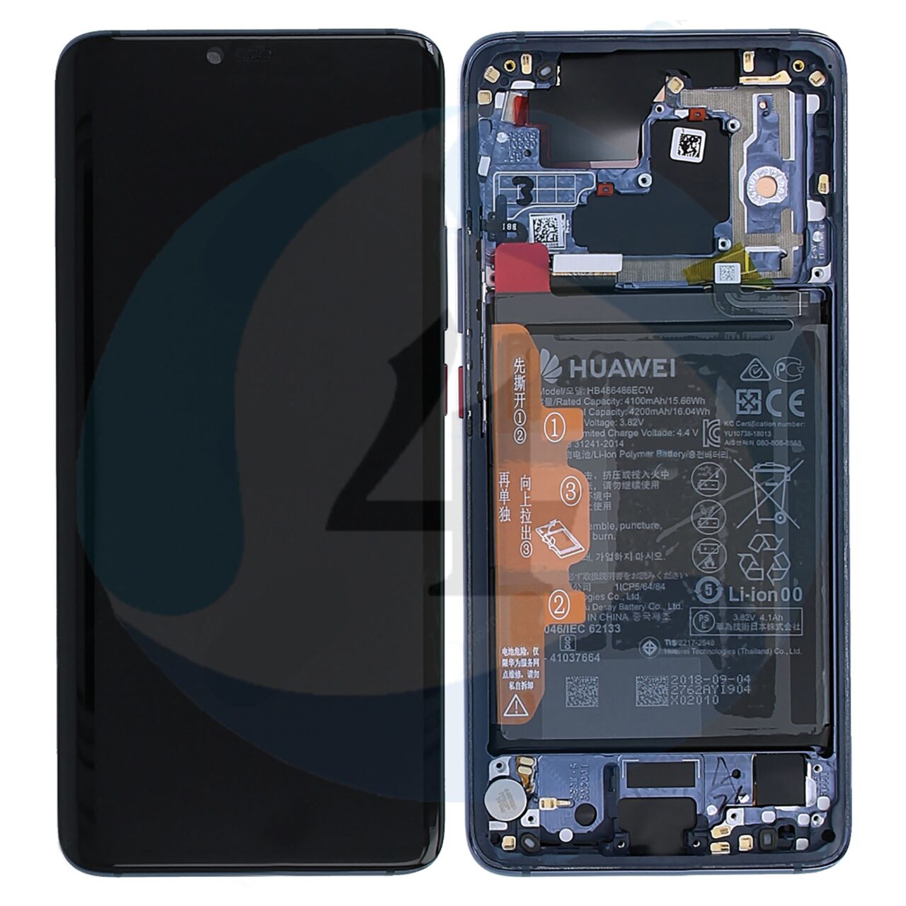 LCD Original Service Pack Midnight Blue For Huawei Mate 20 Pro