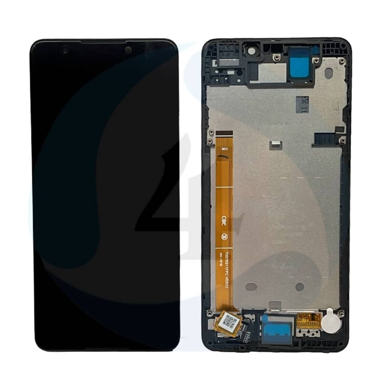 LCD Service Pack Black For Wiko Lenny 5