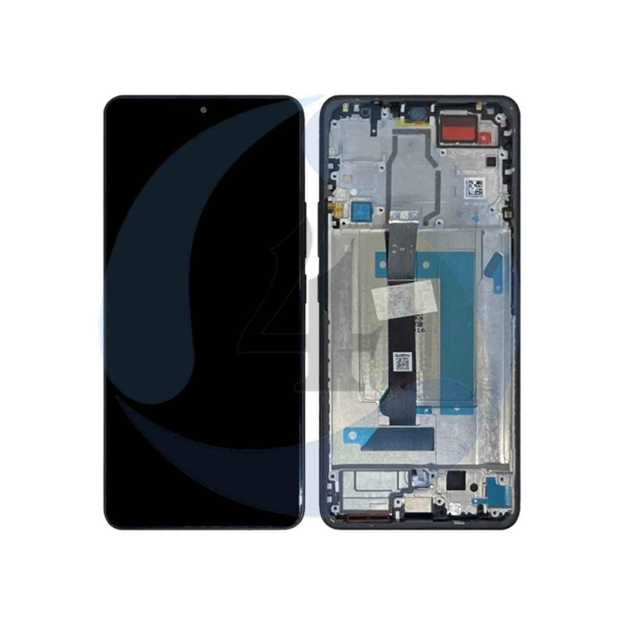 LCD Service Pack Black Xiaomi Poco F6
