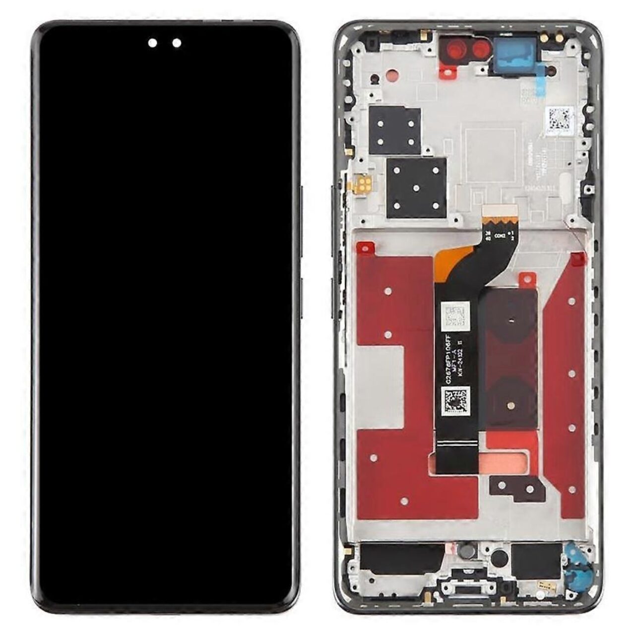 LCD Touch Frame Black For Honor 200 Pro