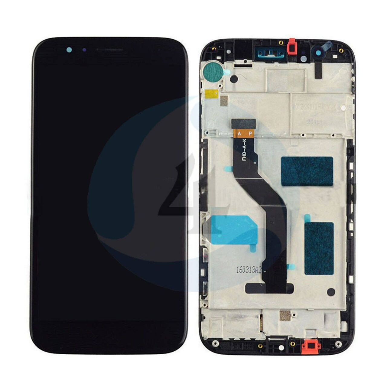 LCD Touch Frame Black For Huawei G8