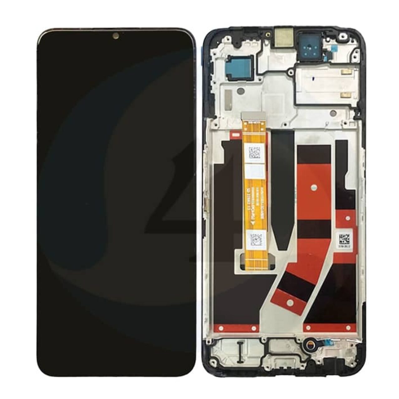 LCD Touch Frame For Oppo A77 5 G A57 5 G