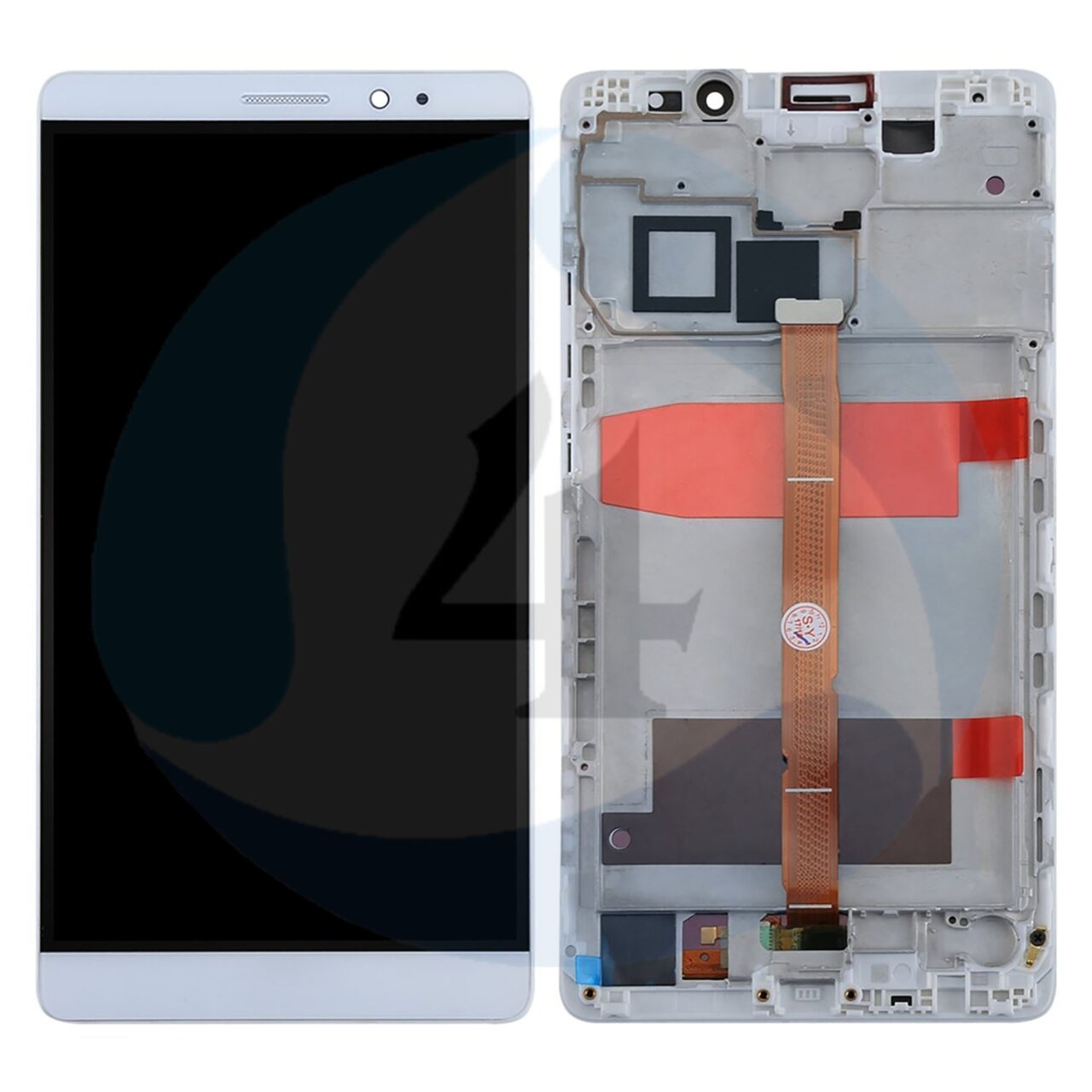 LCD Touch Frame White For Huawei Mate 8