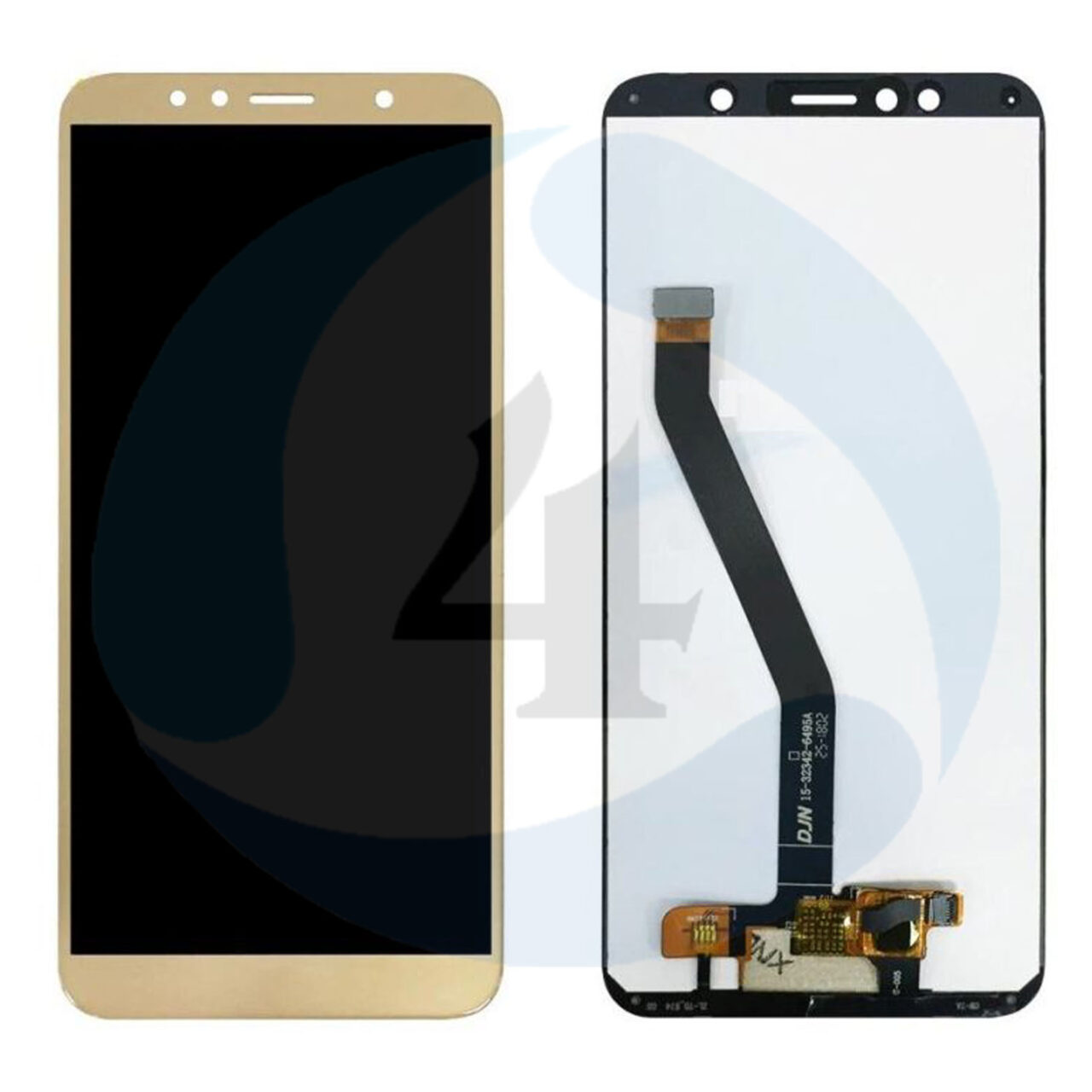 LCD Touch Gold For Huawei Y6 2018