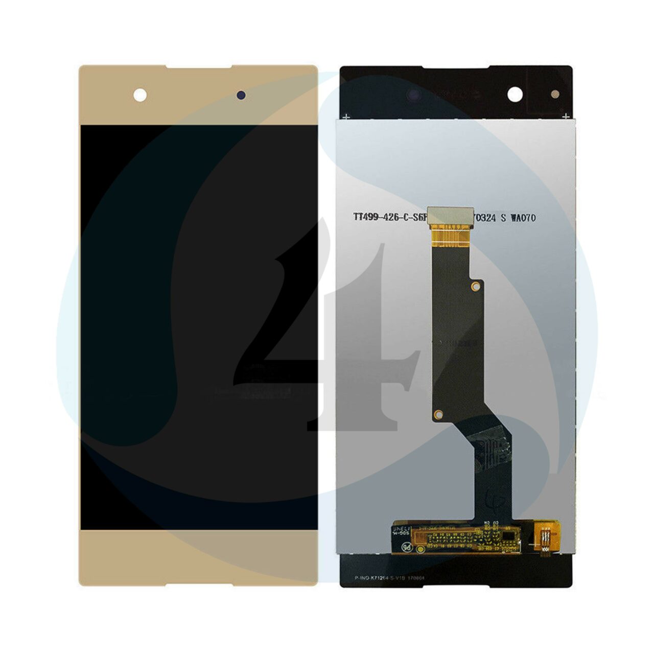 LCD Touch Gold For Sony Xperia XA1 G3121 scherm display screen