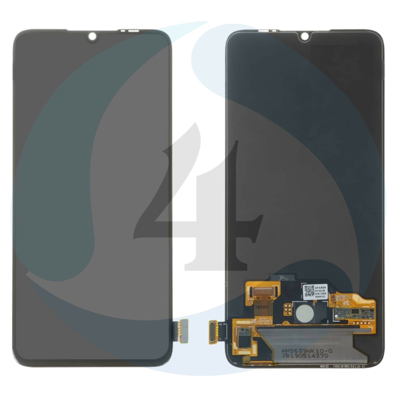 LCD compatible with Xiaomi Mi A3 lite black with touchscreen Original