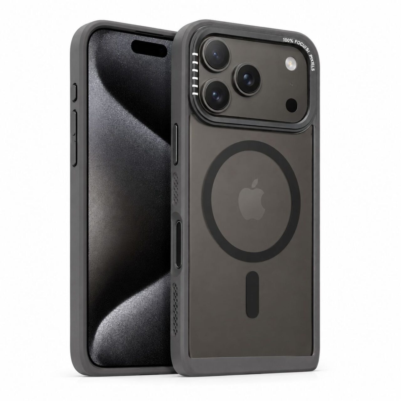 Magnetic Case Translucent Black For i Phone Rectangle