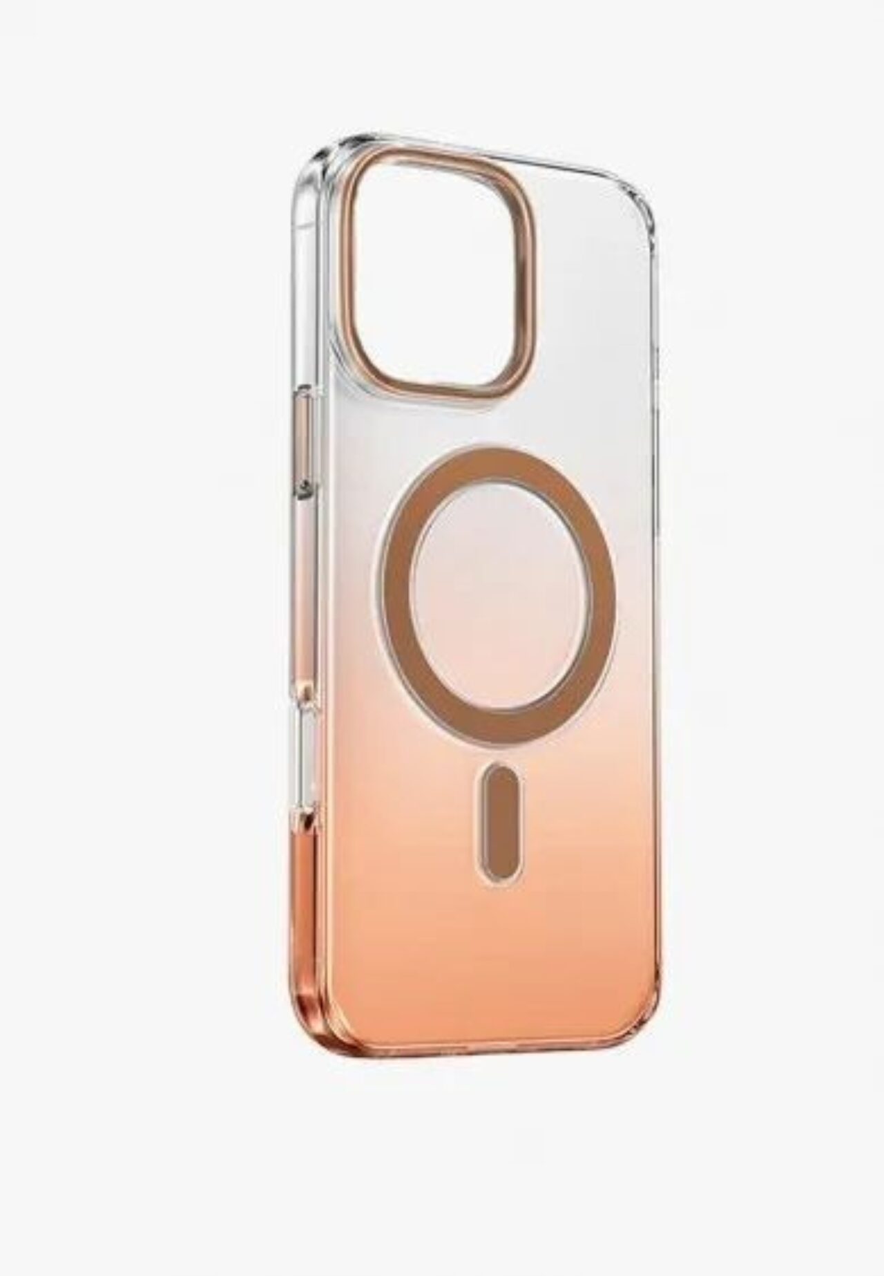 Magnetic Case With Magsafe Gold For i Phone 16 Pro Max