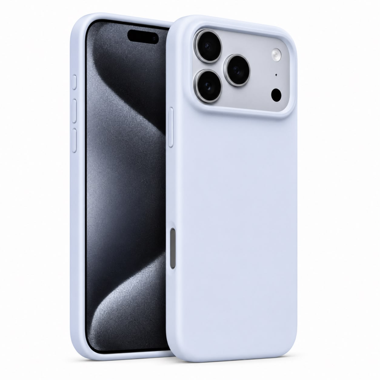 Magnetic Matte Case Blue For iPhone Rectangle Horizontal