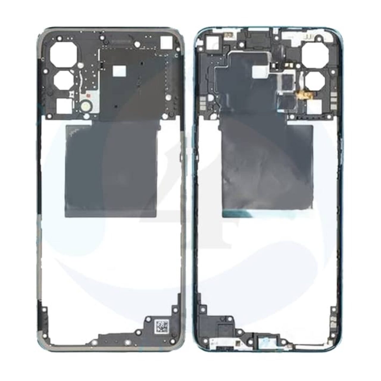 Middle Frame Black For One Plus Nord CE 5 G