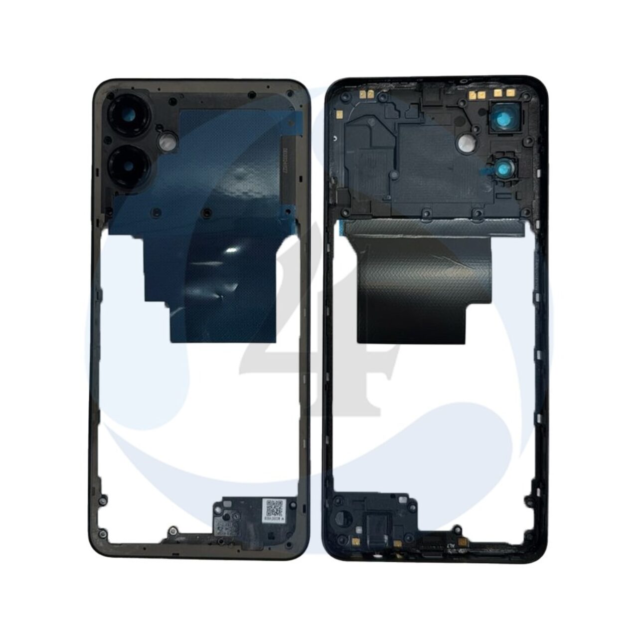 Middle Frame Black For Samsung Galaxy A06