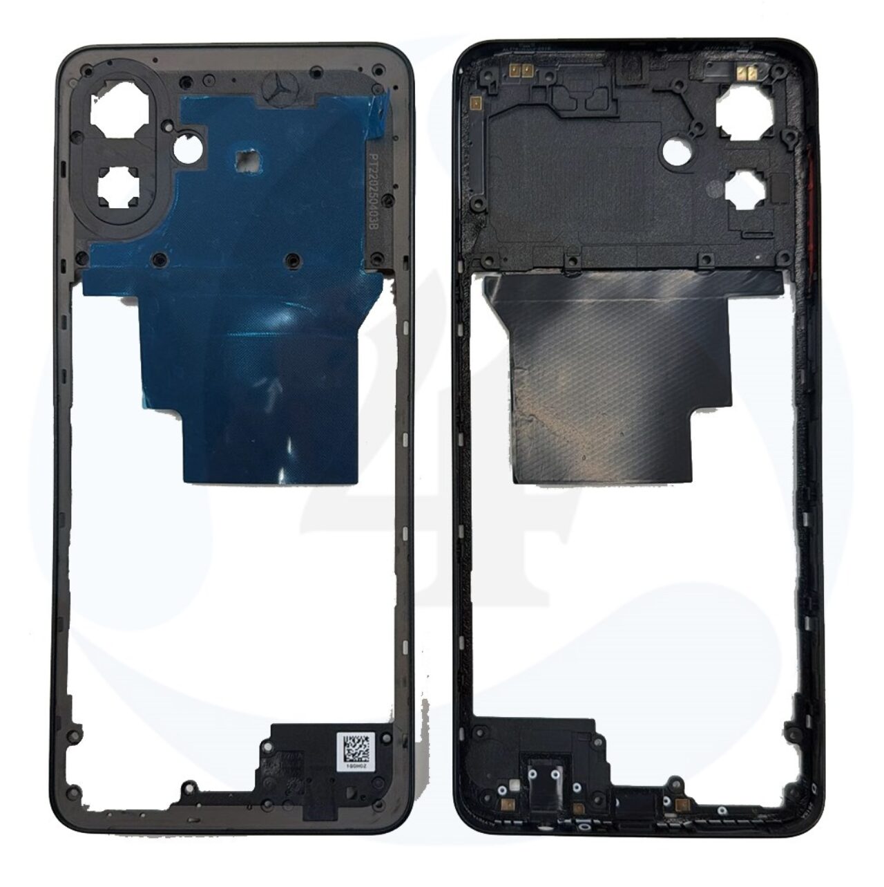 Middle Frame Black For Samsung Galaxy A07 4 G