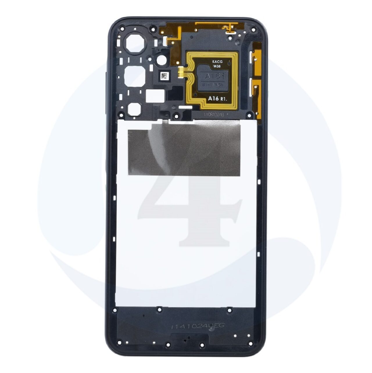 Middle Frame Black For Samsung Galaxy A16 5 G