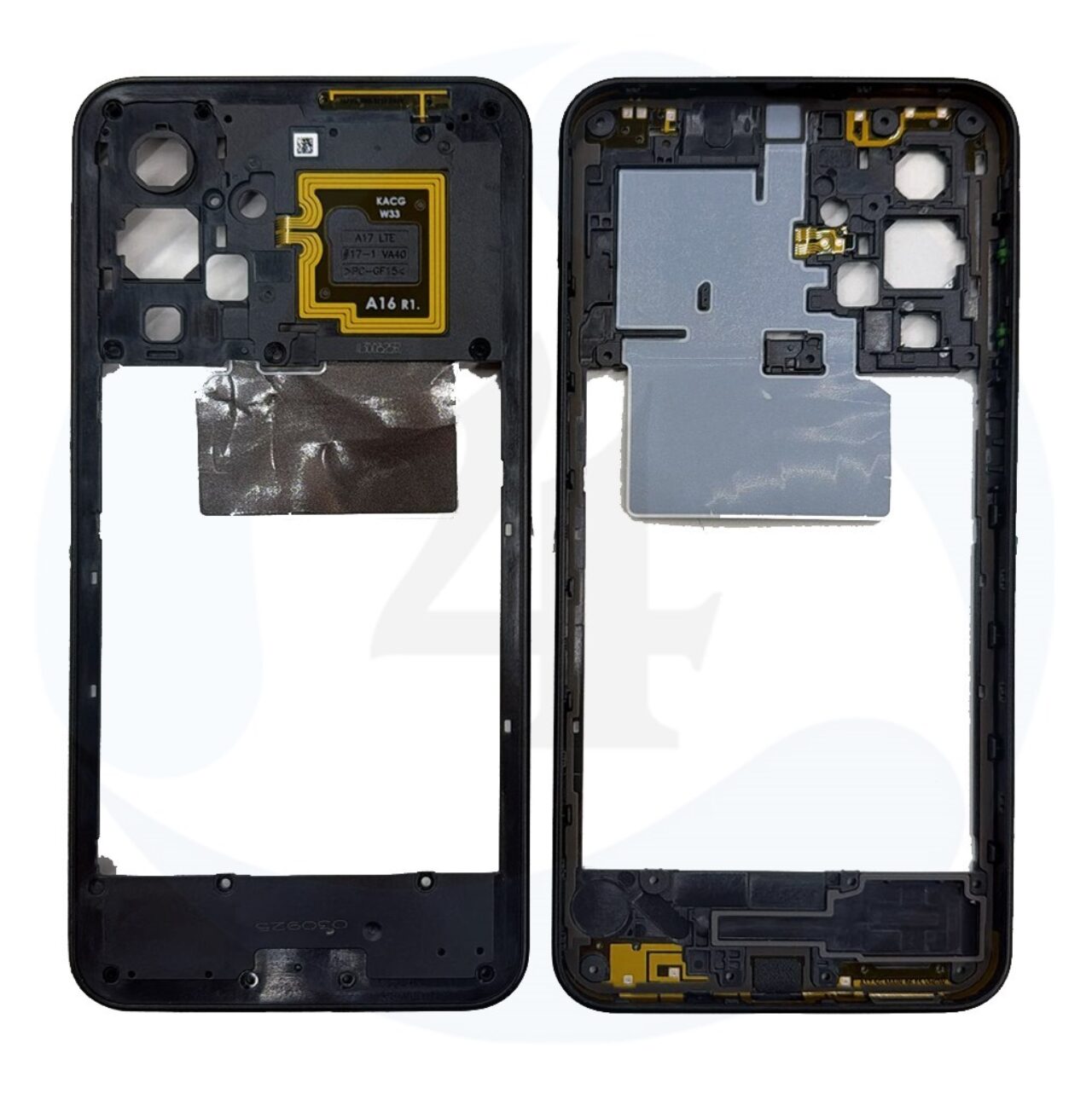 Middle Frame Black For Samsung Galaxy A17 4 G