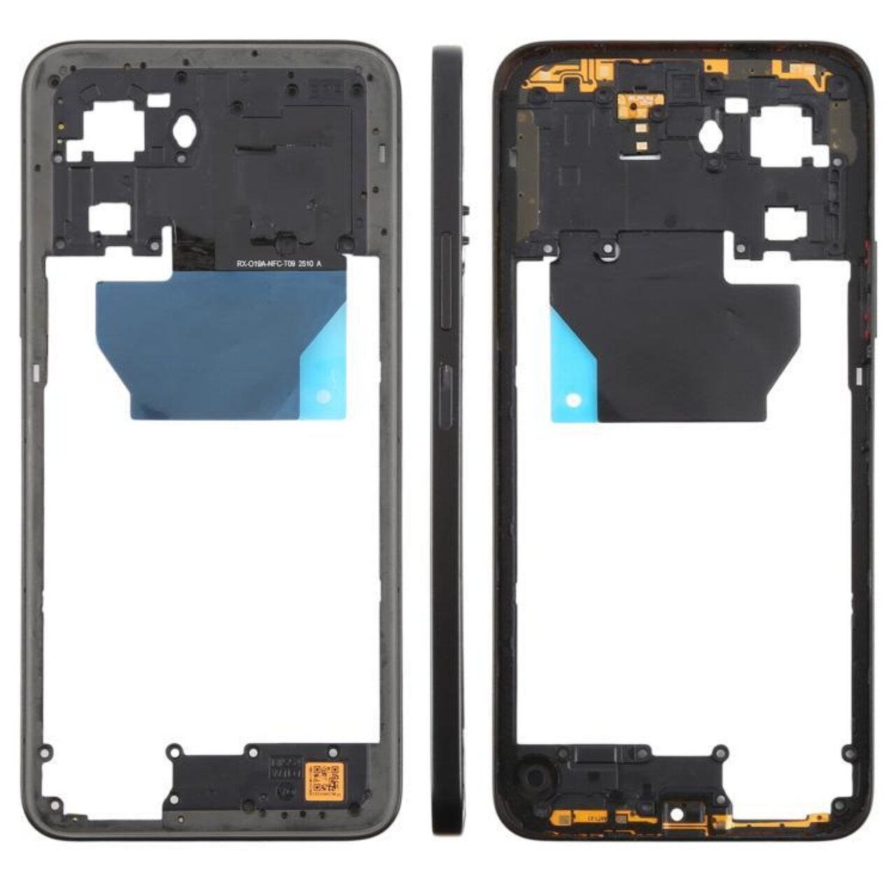 Middle Frame Black For Xiaomi Redmi 15 5 G