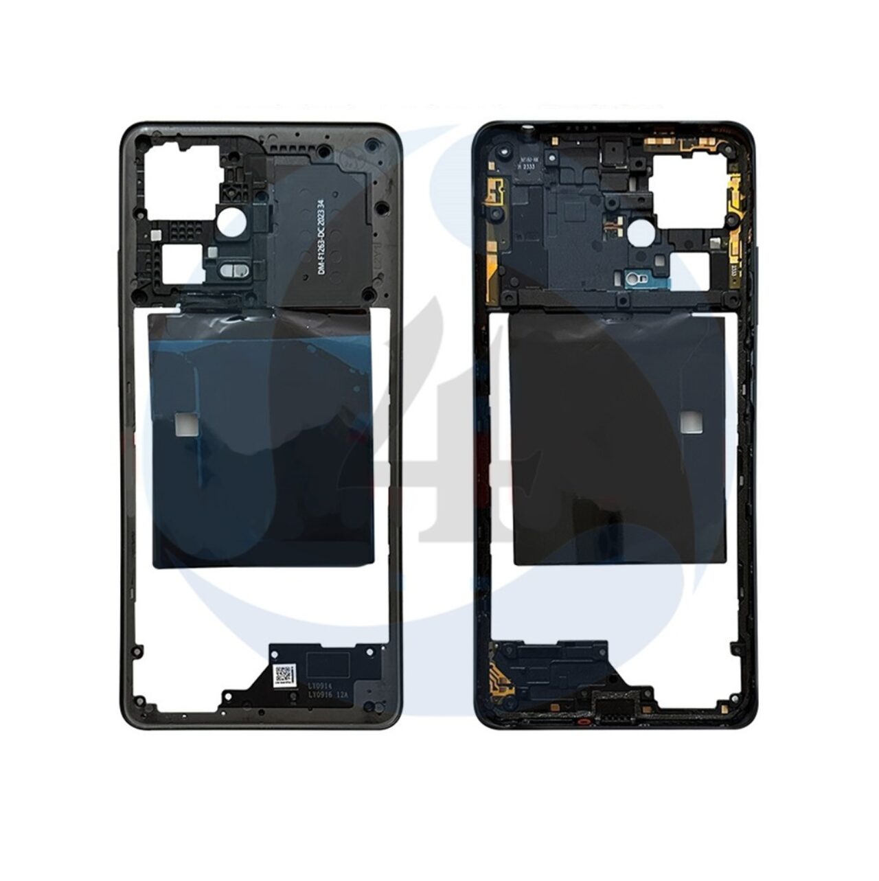 Middle Frame Black For Xiaomi Redmi Note 12 Pro