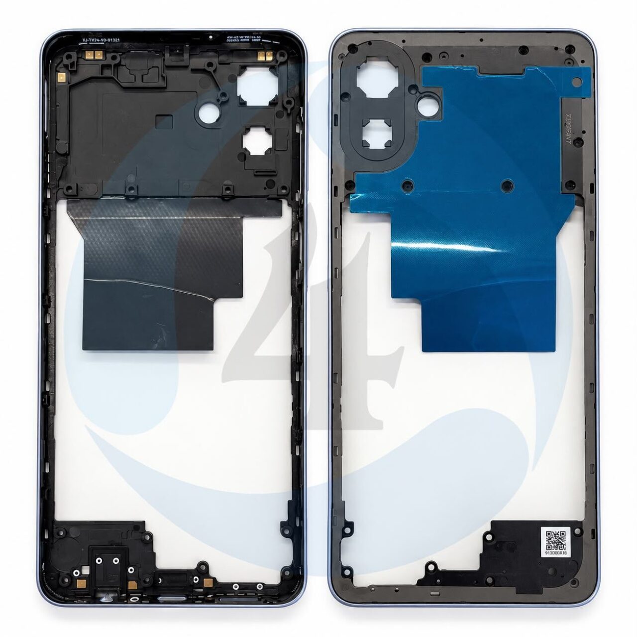 Middle Frame Purple For Samsung Galaxy A07 4 G