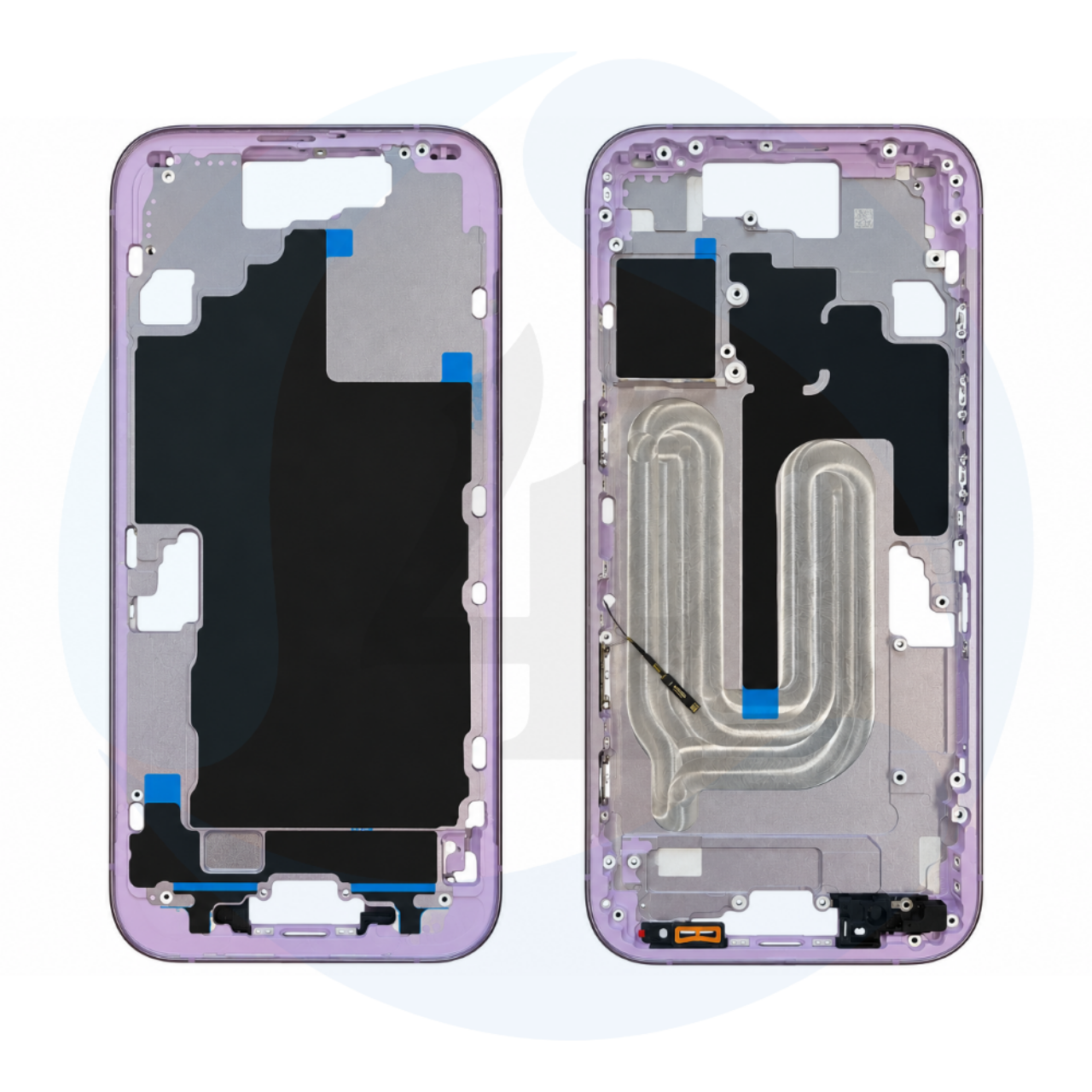 Middle Frame Purple For i Phone 17