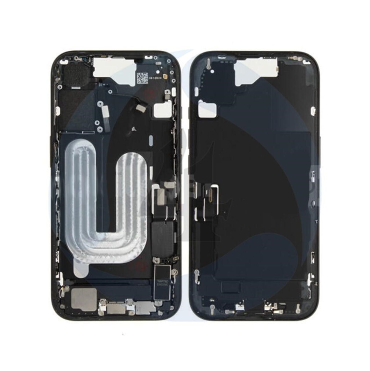 Middle Frame Used Black For i Phone 16
