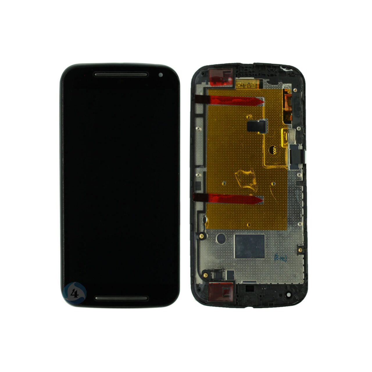 Moto G4 LCD Touch Frame black