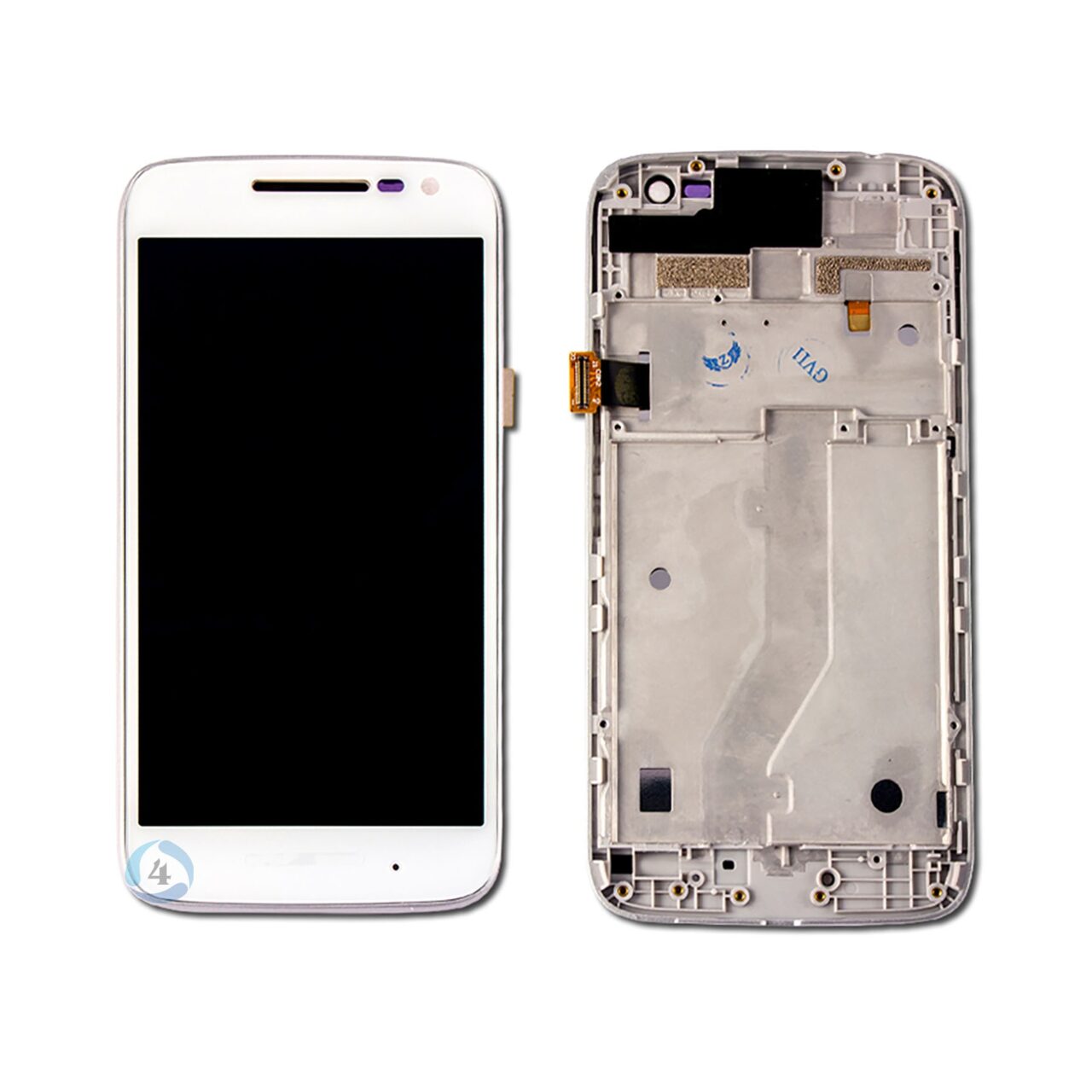 Motorola G2 LCD Touch Frame white