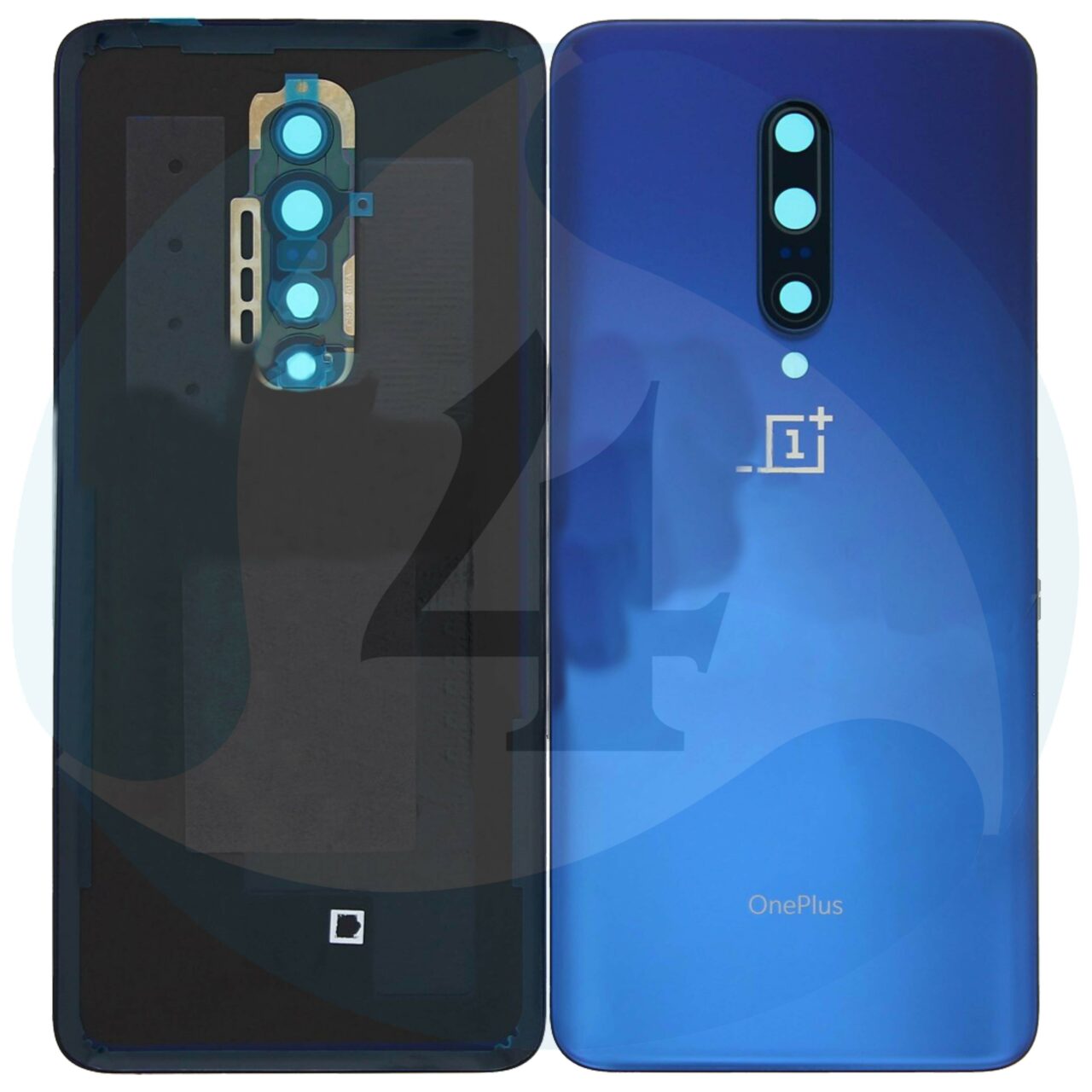 Oneplus 7 Pro Battery Cover Mirror blue oneplus 7t pro