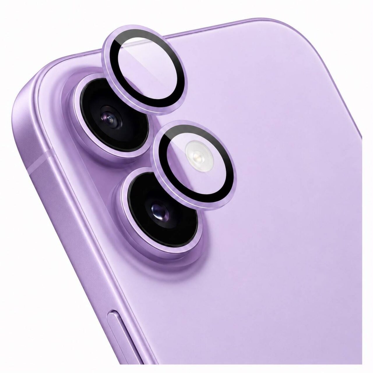 Ring Camera Glass For i Phone 16 Purple