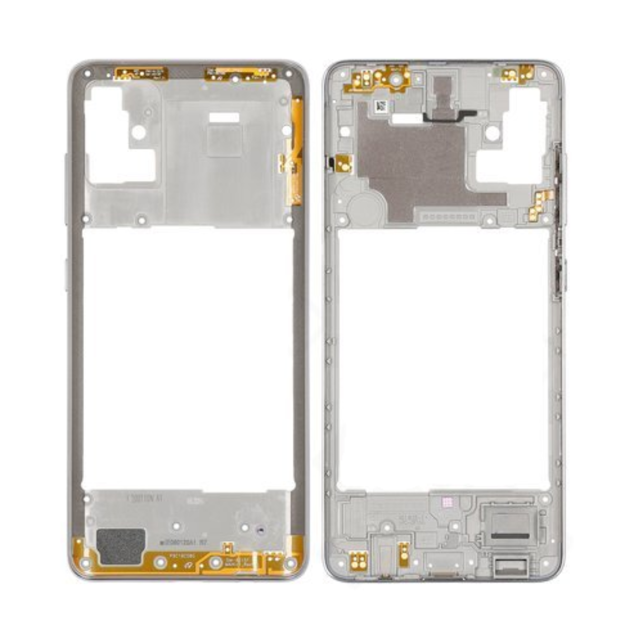 Samsung Galaxy A315 A31 Middle frame silver copy