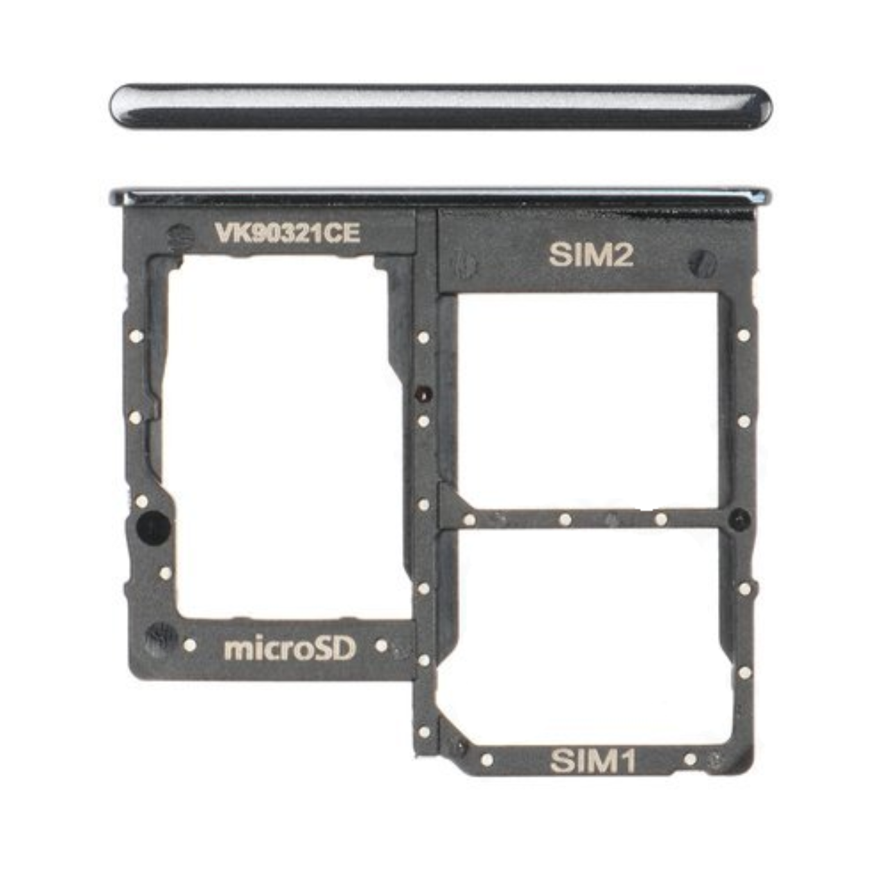 Samsung Galaxy A405 A40 Sim tray black
