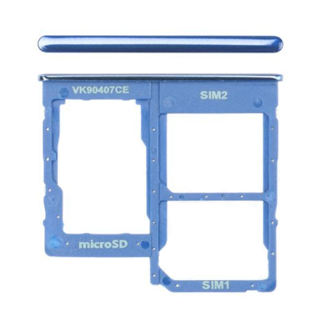 Samsung Galaxy A405 A40 Sim tray blue