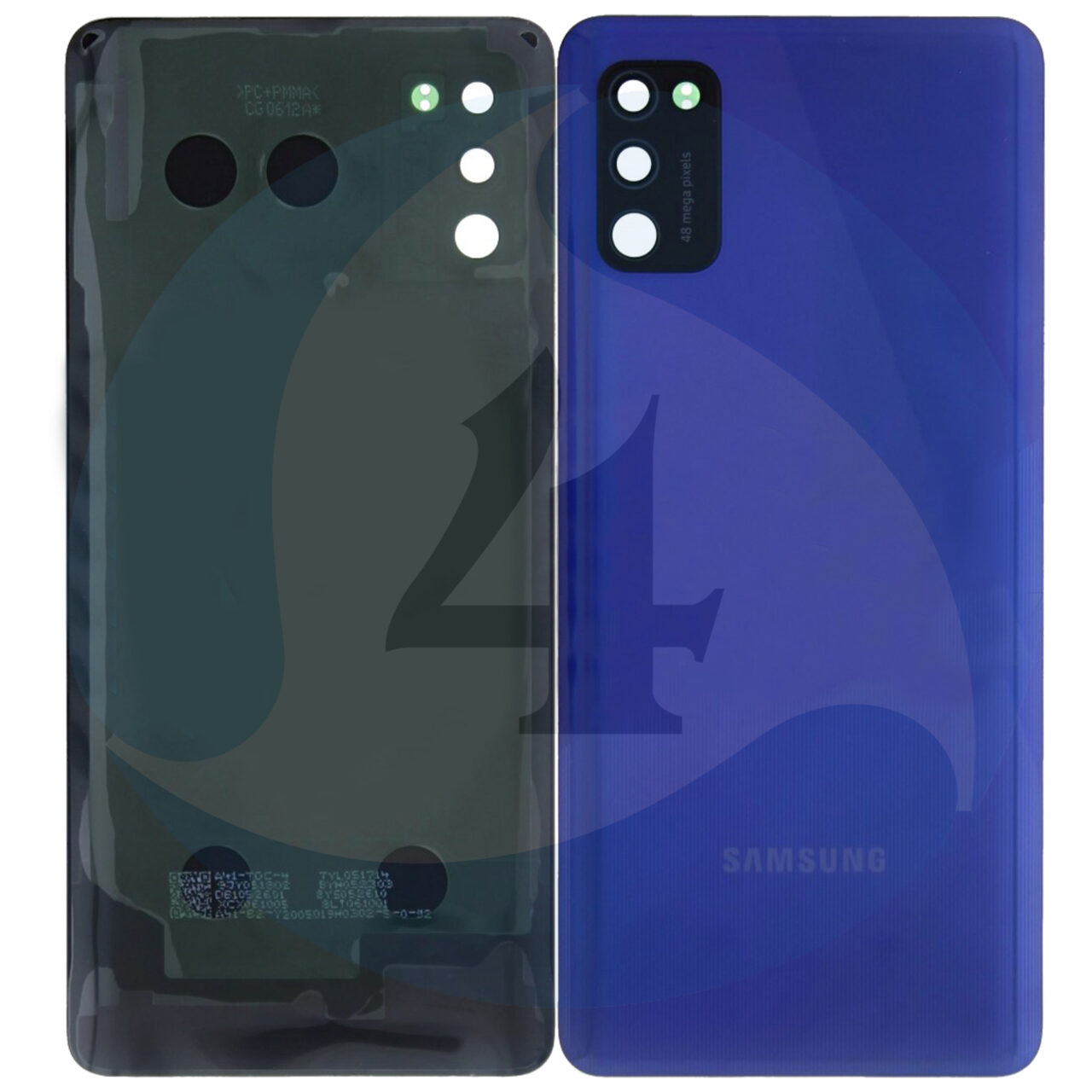 Samsung Galaxy A41 SM A415 F Battery Cover Blue