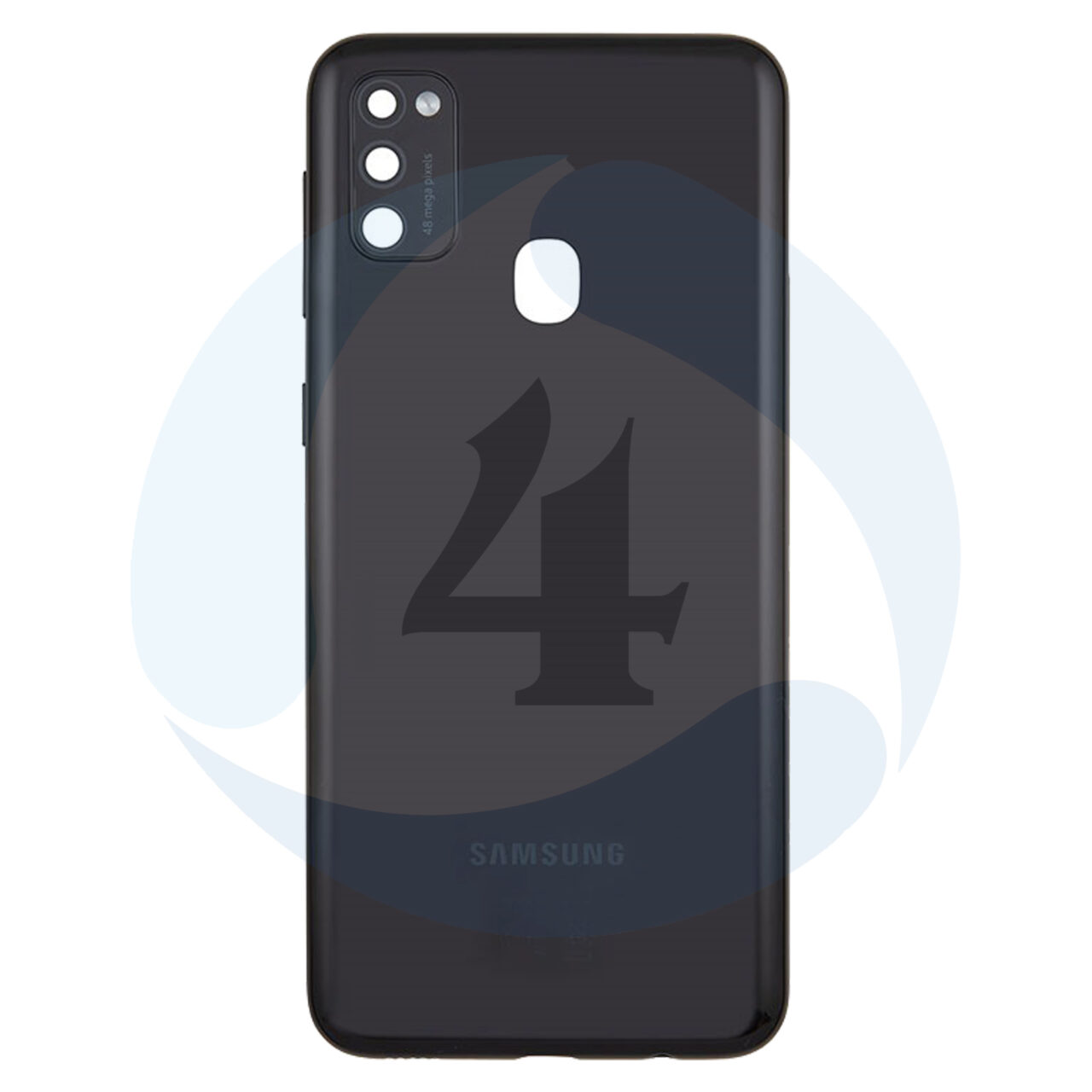 Samsung Galaxy M21 M215f M307f M30s Back Cover GH82 22609 A Black