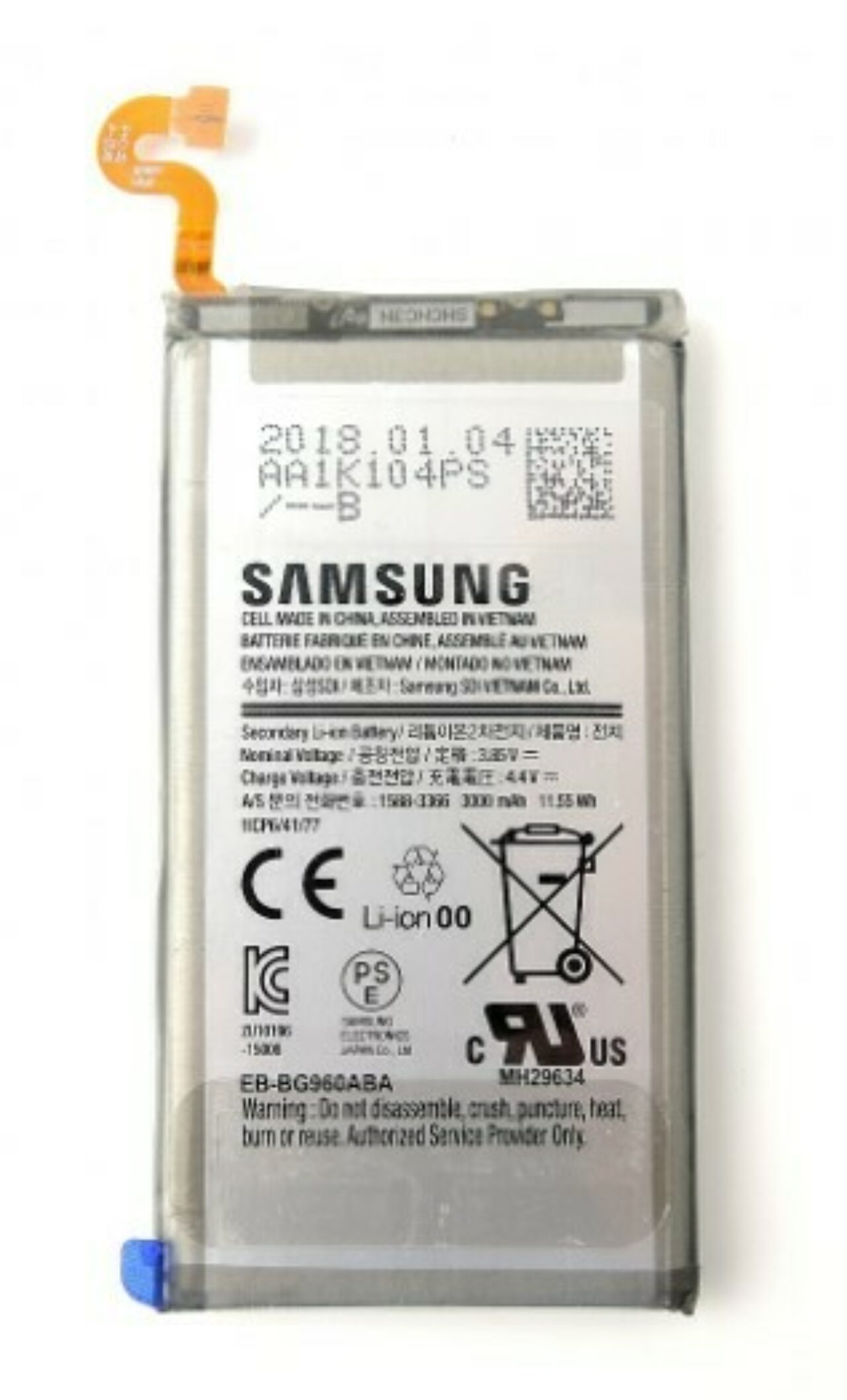 Samsung Galaxy S9 batterij GH82 15963 A