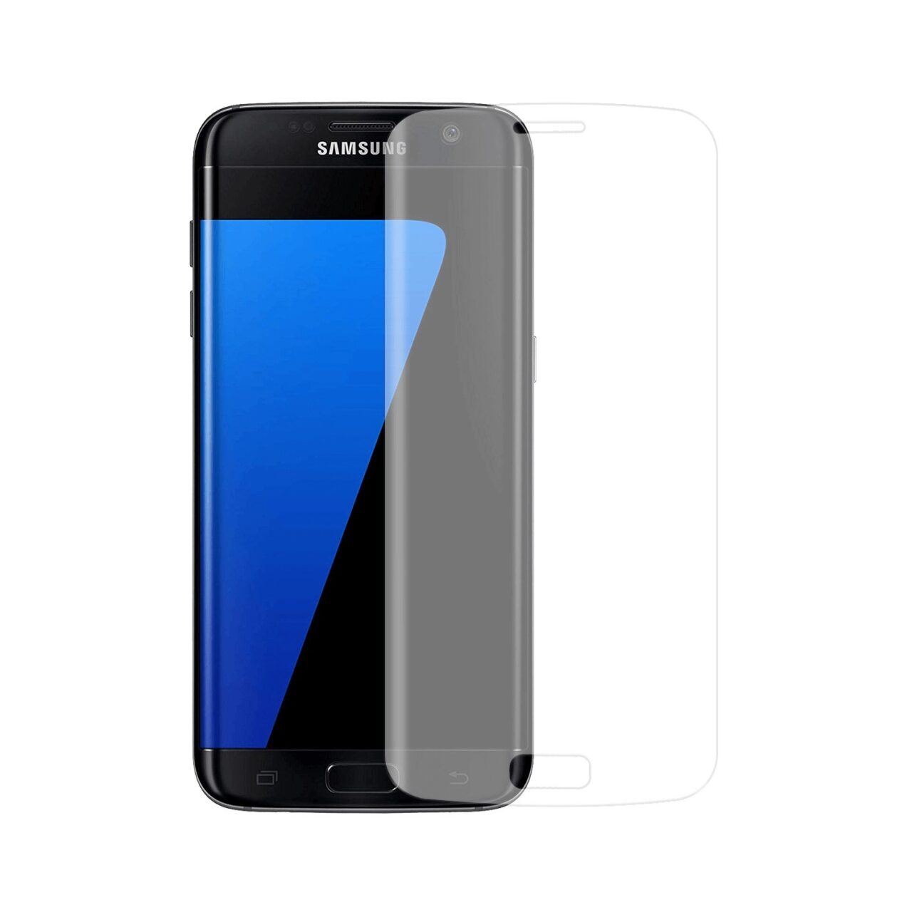 Samsung S7 Edge full glue tempered glass glasprotector 9 D 5 D clear transparant