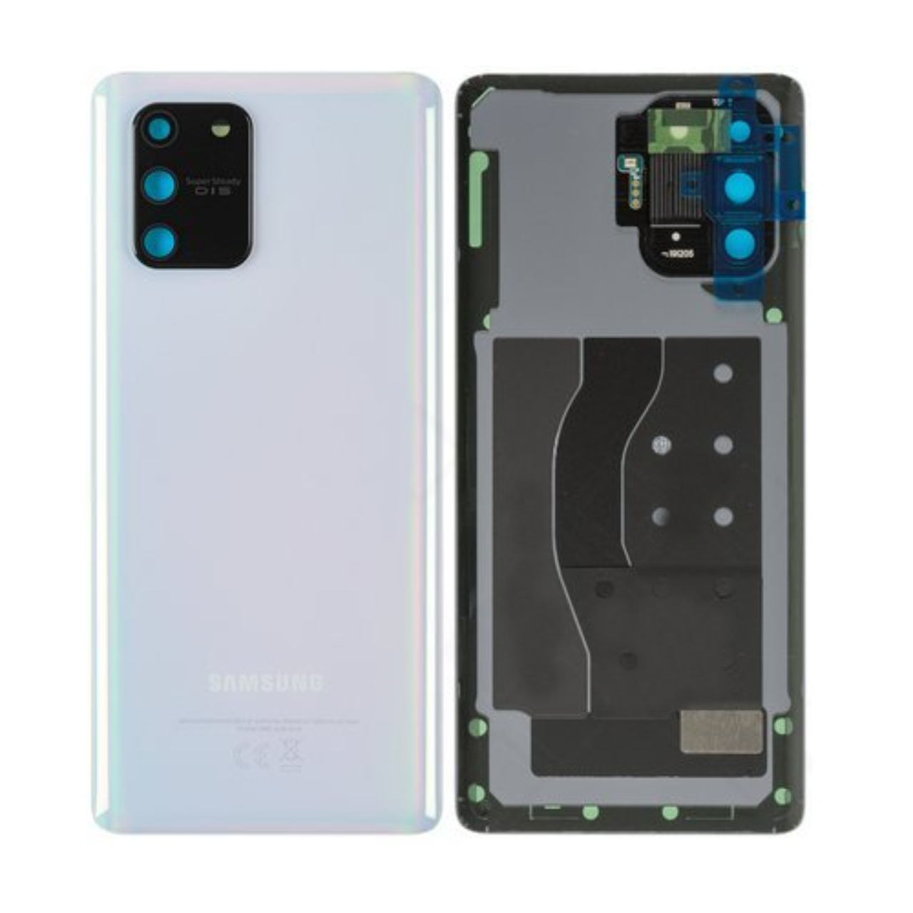 Samsung galaxy G770 s10 lite battery back cover service pack White