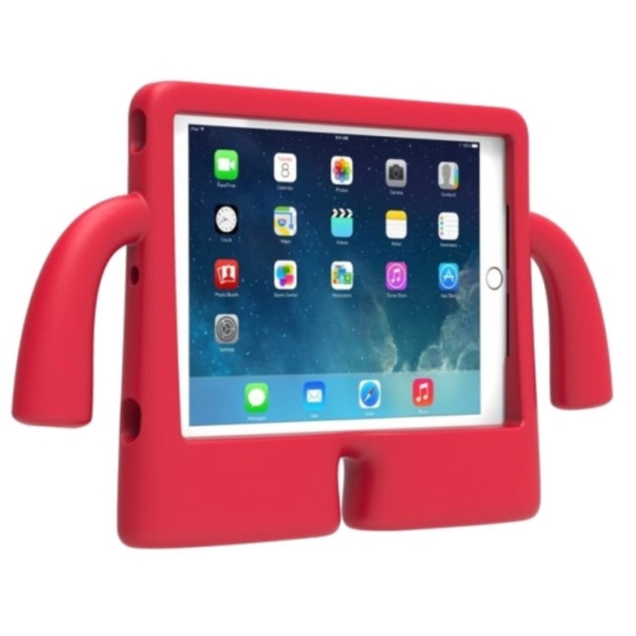 Shockproof Kids Case Tablet Red