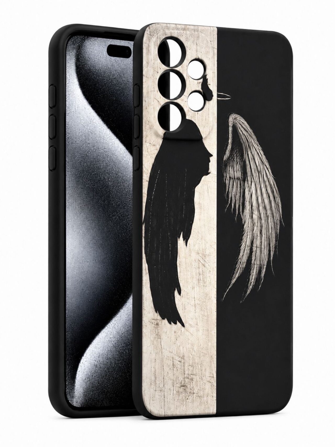 Silicone Case Angel Wings Print