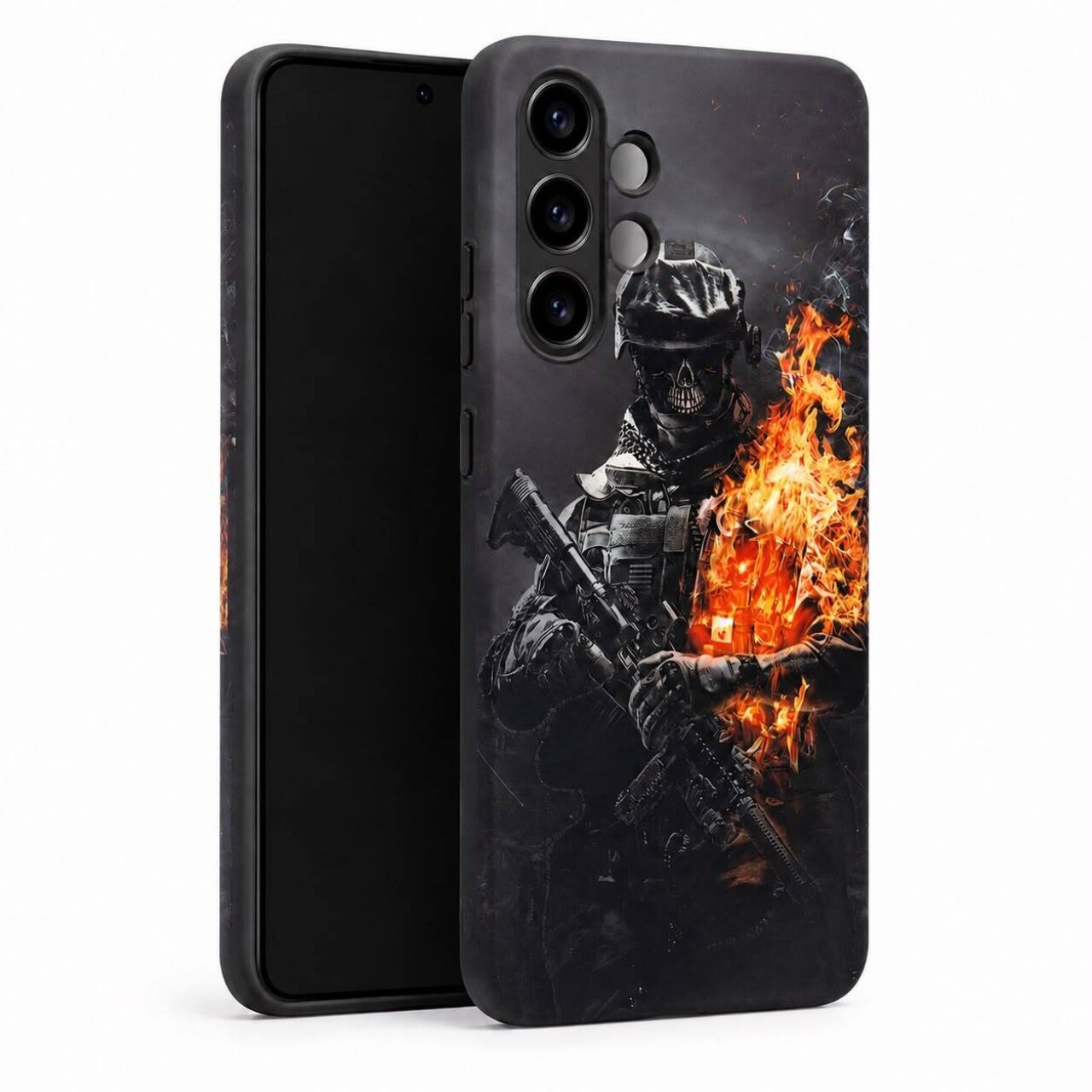 Silicone Case Battle Skeleton
