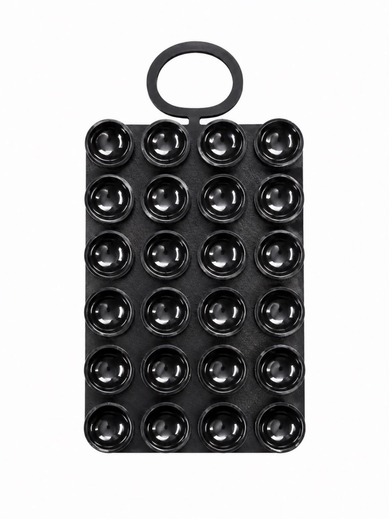 Silicone Suction Phone Case Adhesive Mount Black